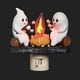 thumbnail image 1 of 3D Ghosts Roasting Campfire S’Mores Ghost Campfire Flickering Nightlight Halloween Decorations, 1 of 9