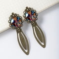 thumbnail image 4 of Elephant Reading Accessories: Vintage Copper-Colored Lace Bookmarks - Set of 2 Stainless Steel Book Marks for Book Lovers, 4 of 5