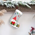 thumbnail image 6 of Honeii Merry Christmas Gnome1 for Christmas Stocking,Large Xmas Stocking,Holiday and Family Stocking for Fireplace Christmas Holiday Party Decoration, 6 of 7