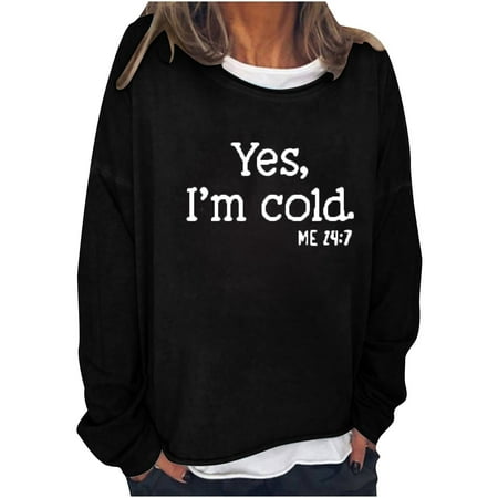 

Aueoeo Women Fall Clothes Plus Size Oversized Sweatshirts for Women Women Print Crew Neck Long Sleeve Loosen Single Sweatshirt Tops Pullover Blouse