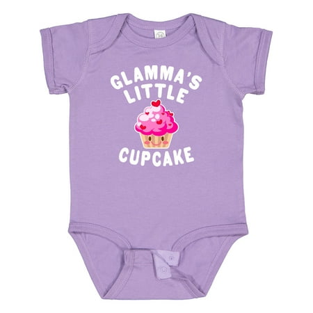 

Inktastic Glammas Little Cupcake Gift Baby Girl Bodysuit