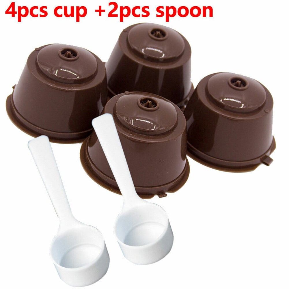 Voorverkoop pleegouders afgewerkt Lierteer 2 Sets For Dolce Gusto Reusable Pods Refillable Filter Pod Cup  Coffee Capsules - Walmart.com