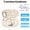 Beige, variant on Real-Time AI Translation Earbuds, a 3-In-1 Device with Wireless 5.4, Capable of Translating 156 Languages for Both Ios And Android, Ideal for Travel, Business, And Learning
