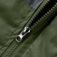 thumbnail image 5 of Men Waterproof Ski Jacket Winter Fleece Snow Coat Windproof Hooded Mountain Windbreaker Warm Snowboard Outerwear, 5 of 8