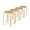 Natural, variant on QRKD Stackable Stools Set of 4, 18" Stacking Stools w/Anti-Slip Pads, Portable & Flexible Wooden Stools, Stackable Stools for Classroom, Kitchen, Classroom Stools for Students, Natural