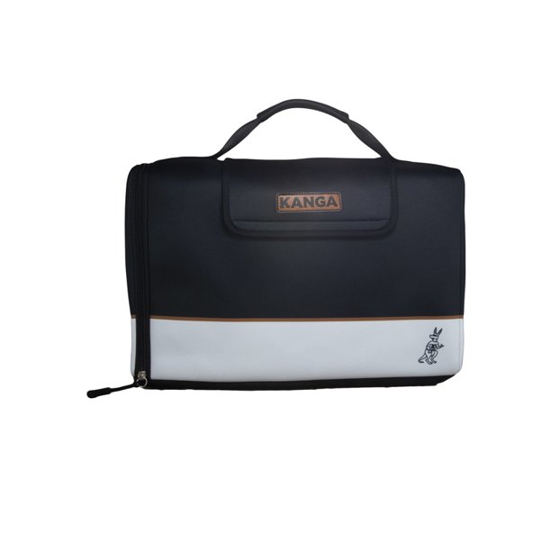Kanga Kase Mate Cooler 144 oz. Black/White Case Of 1;