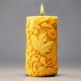 thumbnail image 2 of ZPAQI Leaf Embossed Candle Molds for Crafting Candle Soap Gypsum Decorations, 2 of 6