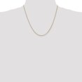 thumbnail image 2 of 10k Yellow Gold 1.3mm Box Chain Necklace Pendant Charm, 2 of 9