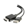 thumbnail image 4 of C2G 4K HDMI to DisplayPort Adapter - HDMI to DP Active Video Adapter - M/F - Video converter - HDMI - HDMI - black, 4 of 4