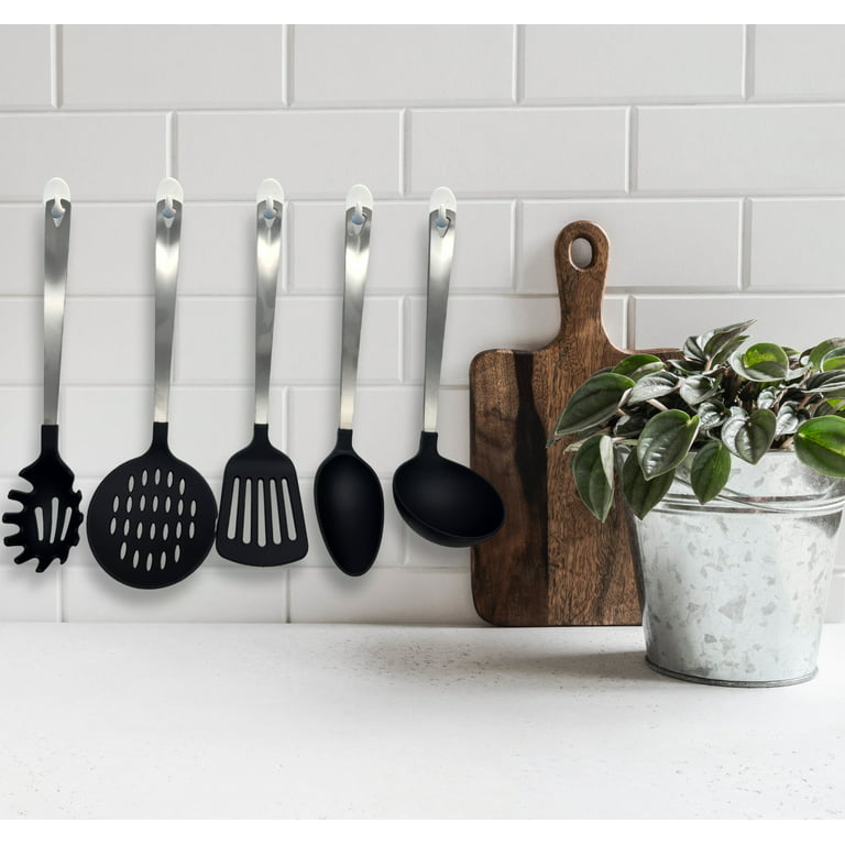 Mainstays 30-Piece Kitchen Gadget Set with Cooking Utensils, Measuring –  WellBeing Marts