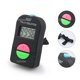 thumbnail image 2 of Clicker de mano digital Manual electrónico Más y menos Contador de clicker digital portátil con cordón para golf deportivo TUNC Sencillez, 2 of 5