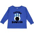 thumbnail image 3 of Inktastic Future Bowling Childs Bowling Boys or Girls Long Sleeve Toddler T-Shirt, 3 of 5