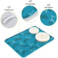 thumbnail image 4 of Summer Floral Lemon Kitchen Drying Mats for Dishes Kitchen Draining Mat Absorbent Dish Drying Pad for Kitchen Counter 18 x 24 Inch, 4 of 6