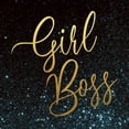 thumbnail image 2 of Lula Bijoux and Company 20x20 Gold Ornate Wood Framed with Double Matting Museum Art Print Titled - Girl Boss 1, 2 of 4