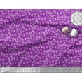 thumbnail image 3 of Soimoi Purple Silk Fabric Triangle Geometric Print Sewing Fabric Yard 42 Inch Wide, 3 of 3