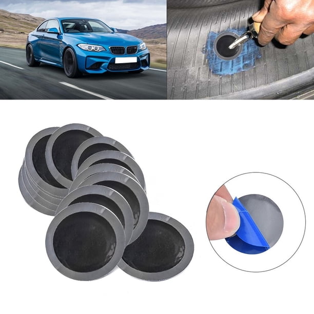 Parche De Reparación De Neumáticos, 150 Piezas/caja De 42 Mm Universal Para Coche, Neumático De Goma Redondo, Reparación De Pinchazos En Neumáticos, Parche En Frío, Parches