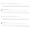 thumbnail image 4 of FOMIYES  4 Pcs Silicone Stove Gap Filler Protectors Kitchen Guards White, 4 of 8
