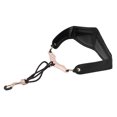 thumbnail image 1 of Saxophone Neck Strap, Adjustable Soft Padded Black Sax Shoulder Harness Durable PU Leather  for Soprano  Alto Sax, 1 of 8