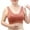 Brown, variant on Ltctricy Women's Wirelss Bras Seamless Lightly Lined Support Lift Push up Bralettes for Seniors Comfortable Bras