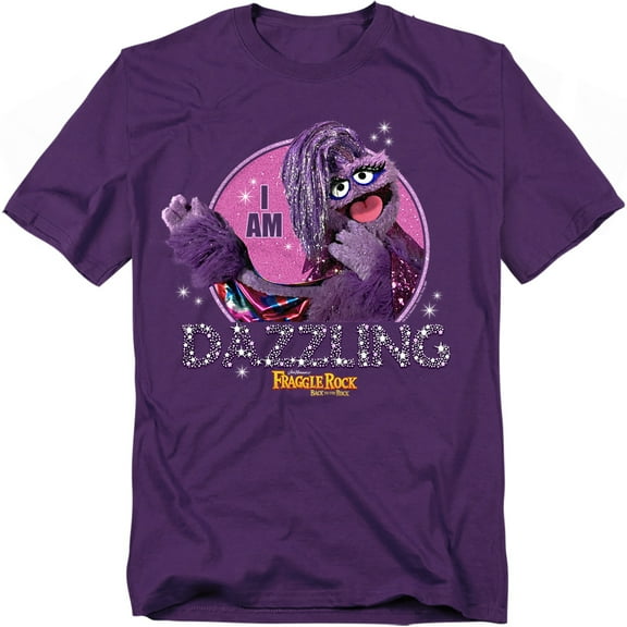 Jim Henson - Fraggle Rock T-Shirt Great Glitterini Pride I Am Dazzling Unisex Graphic Tee for Men & Women