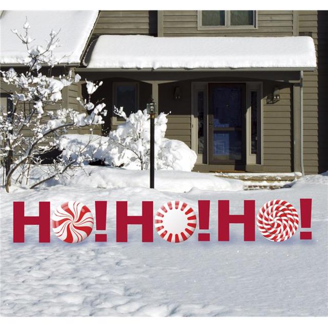 Advanced Graphics 3534 20 x 19 Po Ho Ho Yard Signe Ensemble