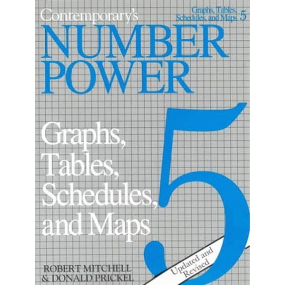 Pre-Owned Contemporary's Number Power 5: Graphs, Tables, Schedules and Maps (Paperback) 0809256444 9780809256440