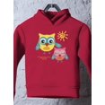 thumbnail image 3 of Two Cute Birds Hoodie Toddler -Image by Shutterstock,  5 Toddler, 3 of 4