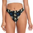 thumbnail image 1 of Fotbe Octopus 1 Tanga Sin Costuras para Mujer con Estampado – Panties Invisibles, Transpirables y Cómodos para Uso Diario-X-Small, 1 of 6
