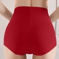 thumbnail image 5 of HVOBTTY Women's Briefs High Waist Adjustable Button Waist Control Soft Shaping Hip Lining Base Underwear, 5 of 5