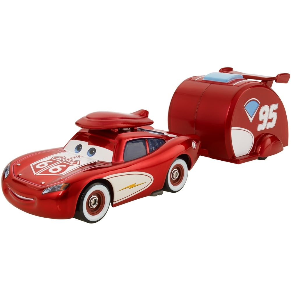 Disney/Pixar Cars Road Trip Cruisin' Lightning McQueen & Trailer