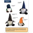 thumbnail image 2 of Pet Lou Durable Plush GNOME Dogs and Cats Toys with Multi-Squeak and Crinkle in Different Size (13 INCH Brithday Gnome), Black (DAT60013), 2 of 3