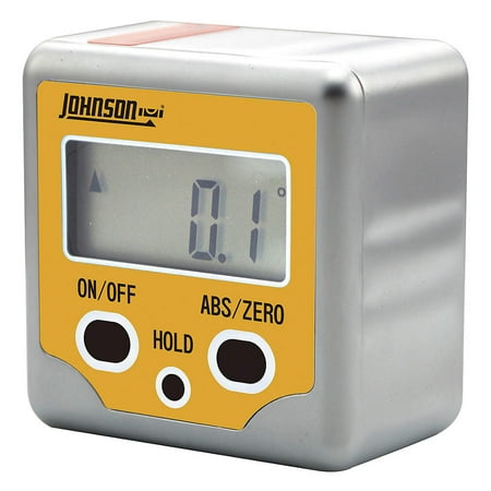 JOHNSON Digital Angle Finder, Magnetic, 3 Button 1886-0200