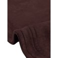 thumbnail image 4 of INSPIRE CHIC Button Down Coat for Women Long Sleeves Crew Neck Vintage Jackets XL Dark Brown, 4 of 4
