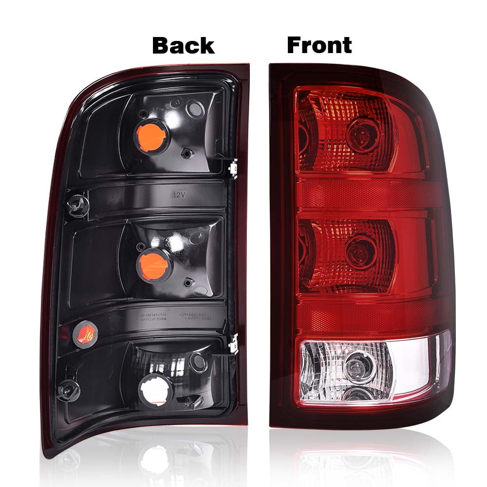 PIT66 Tail Light Fit For 07-13 GMC Sierra 1500 2500HD 3500HD Brake Lamp Passenger Side
