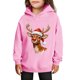 thumbnail image 1 of Sudaderas con capucha para niños y niñas, sudaderas casuales de manga larga, lindas sudaderas de gran tamaño con bolsillo de polar, chaquetas para niñas, 1 of 4