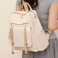 thumbnail image 6 of Mini Backpack Purses for Women Small Travel Backpack for Womens Cute Nylon Waterproof Backpack Purse Fashion Lightweight Purse Black Personal Item Travel Bag, 6 of 7