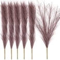 thumbnail image 2 of KAKOWELY 6 ramas artificiales de hierba de pampa, plantas falsas para decoración de bodas., 2 of 5