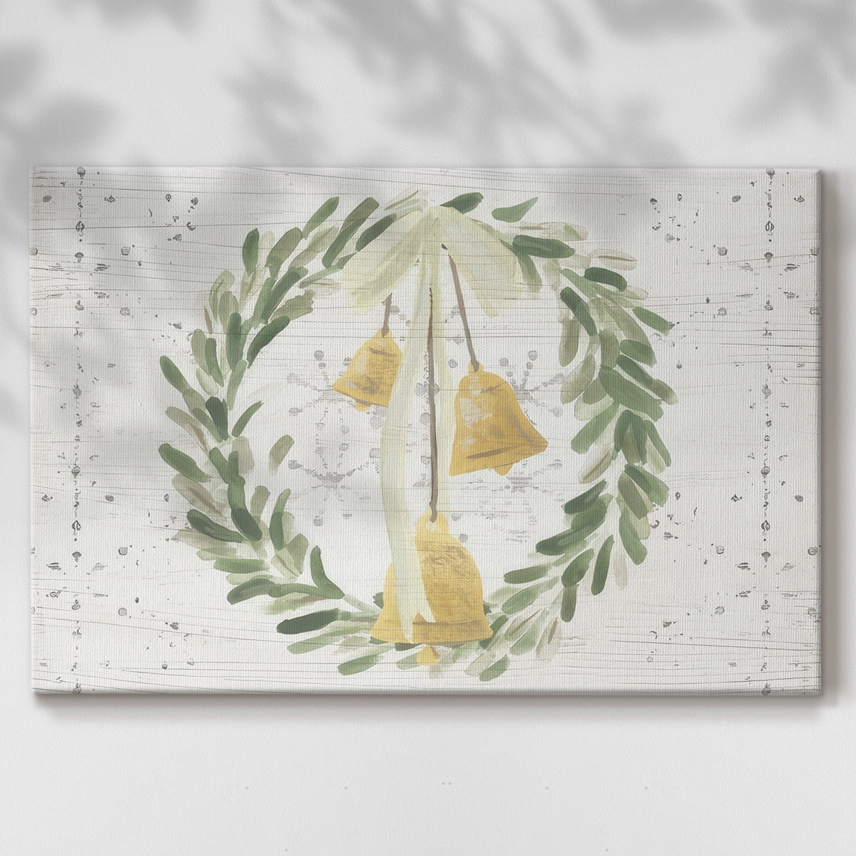 Weathered Aspen Wreath Collection A- Gallery Wrapped Canvas