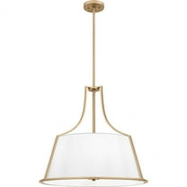 QP6802BGD Quoizel Lighting Harte - 5 Light Pendant-22.75 Inch Tall and 24 Inch Wide