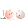 thumbnail image 3 of 1PC Easter Bunny Squishy Toys, Slow Rising Stress Cube Sensory Toys Soft Dough Squish Cube Sensory Toys for Teenagers, Birthday Gifts Party Favors Halloween Stress Relief Gifts, 3 of 6
