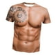 thumbnail image 3 of 3D Digital impreso extraño cosas MuscleT-camisa de Halloween Navidad vacaciones S Zulema camisa con estampado de músculos para hombre, 3 of 6