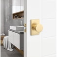 thumbnail image 7 of Sure-Loc ZT102 SB Zermatt Privacy Door Knob Set - Brass, 7 of 7