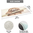 thumbnail image 3 of Coolnut Sloth Painting Bath Mat, Dry Quickly Non Slip Absorbent Bath Rug, Soft Living Room Bedroom Home Floor Mats, Bath Mats for Bathroom, Tub and Shower 20" x 39" Home Decor Gifts, 3 of 7