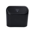 thumbnail image 1 of Bote de Basura para Coche pequeño Negro, Bote de Basura para Coche con Tapa, Bote de Basura para Coche Impermeable, Caja de Almacenamiento para Coche Colgante portátil, para Oficina de Coche, 1 of 5