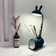 thumbnail image 3 of JLFNYA Dorm Desk Lamp,Kawaii Desk Accessories,Flexible Gooseneck,Rechargeable Dimmable Desk Ligh,Eye-Caring Small Desk Lamps for Bedroom Reading, 3 of 5