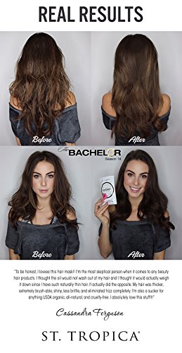 Coconut Oil Hair Mask Organic W Biotin For Stronger Thicker