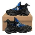 thumbnail image 1 of Kawaii Cartoon Teeth Protection Pattern Woman Autumn Winter Outdoor Work Sneakers Mesh Shock Footwear Absorbing Running Shoes, 1 of 5