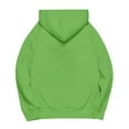 thumbnail image 4 of Resicozy Mens Hoodies Pullover Long Sleeve Casual Fashion Sweatshirts Winter Solid Color Hooded Tops with Pocket Green S, 4 of 7