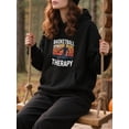 thumbnail image 3 of Street Basketball Hoodie for Men and Women, Unisex Pullover Hooded Sweatshirt, Comfortable Cotton Poly Blend, Casual Streetwear for Sport Fans, 3 of 5