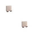 thumbnail image 1 of Injueey Soporte para máquina de afeitar, colgador adhesivo para pared de baño, estante de almacenamiento para ducha, soporte para toallas, gancho Oro 2piezas Injueey CBP225562, 1 of 5